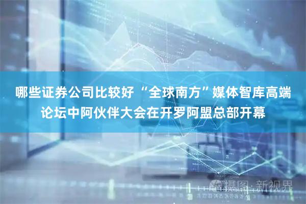 哪些证券公司比较好 “全球南方”媒体智库高端论坛中阿伙伴大会在开罗阿盟总部开幕